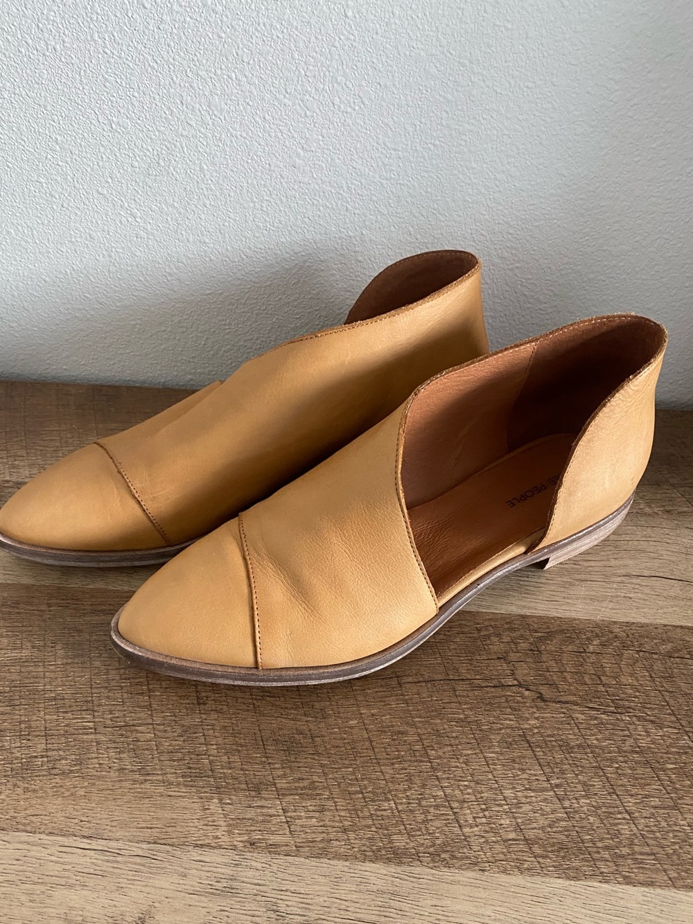 NWOB - Free People - Royale Flat - Size 40/10 | Color: Camel - Picture 9 of 14